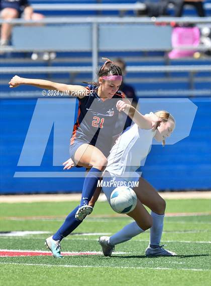 Thumbnail 3 in Wakeland vs. Rouse (UIL 5A Soccer Semifinal) photogallery.