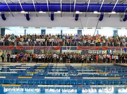 Thumbnail 2 in NCHSAA 4A Swimming Championships photogallery.