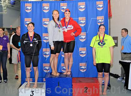 Thumbnail 2 in NCHSAA 4A Swimming Championships photogallery.