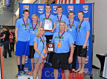 Thumbnail 2 in NCHSAA 4A Swimming Championships photogallery.