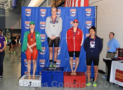 Thumbnail 1 in NCHSAA 4A Swimming Championships photogallery.