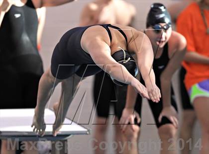 Thumbnail 1 in NCHSAA 4A Swimming Championships photogallery.