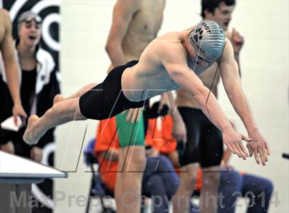 Thumbnail 3 in NCHSAA 4A Swimming Championships photogallery.
