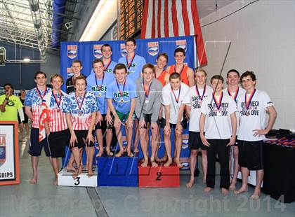 Thumbnail 3 in NCHSAA 4A Swimming Championships photogallery.