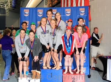 Thumbnail 3 in NCHSAA 4A Swimming Championships photogallery.