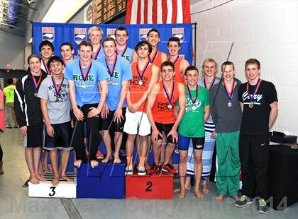Thumbnail 3 in NCHSAA 4A Swimming Championships photogallery.