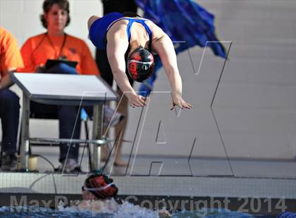Thumbnail 1 in NCHSAA 4A Swimming Championships photogallery.