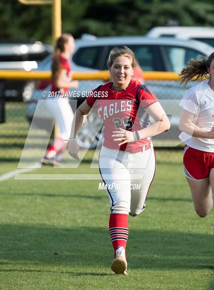 Thumbnail 3 in Girls Prep vs Brentwood Academy photogallery.