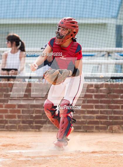 Thumbnail 2 in Girls Prep vs Brentwood Academy photogallery.