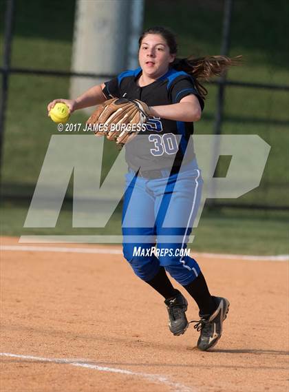 Thumbnail 1 in Girls Prep vs Brentwood Academy photogallery.