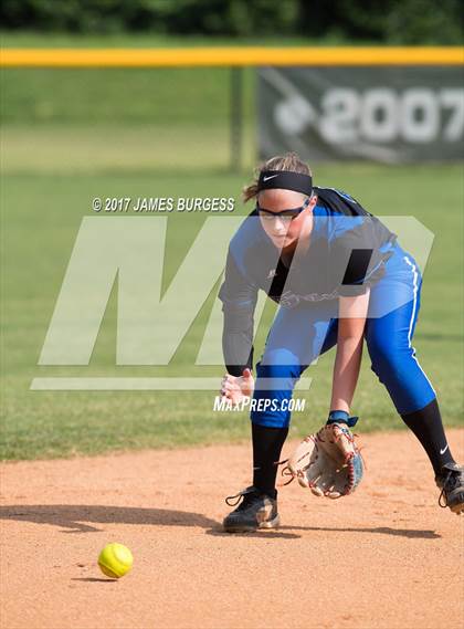 Thumbnail 3 in Girls Prep vs Brentwood Academy photogallery.