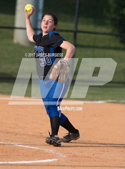 Thumbnail 3 in Girls Prep vs Brentwood Academy photogallery.