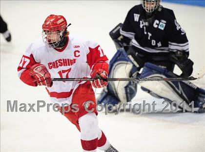 Thumbnail 3 in Wilton vs. Cheshire (CIAC Division 2 Semifinal) photogallery.