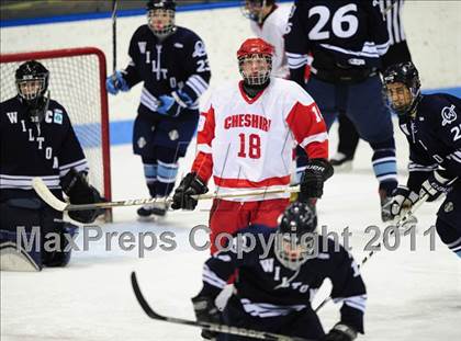 Thumbnail 1 in Wilton vs. Cheshire (CIAC Division 2 Semifinal) photogallery.