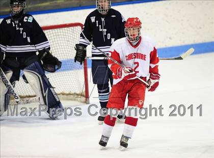 Thumbnail 2 in Wilton vs. Cheshire (CIAC Division 2 Semifinal) photogallery.