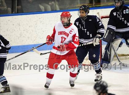 Thumbnail 3 in Wilton vs. Cheshire (CIAC Division 2 Semifinal) photogallery.