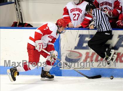Thumbnail 3 in Wilton vs. Cheshire (CIAC Division 2 Semifinal) photogallery.