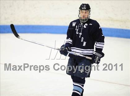 Thumbnail 2 in Wilton vs. Cheshire (CIAC Division 2 Semifinal) photogallery.