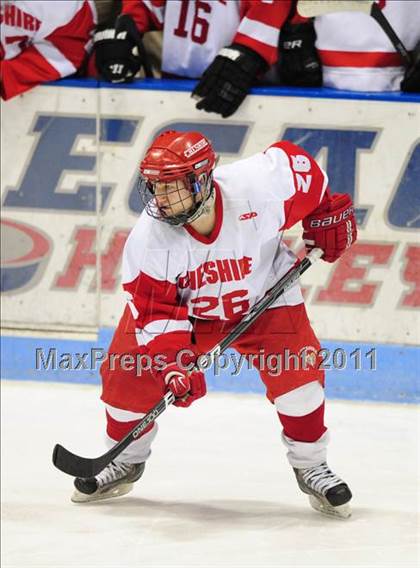Thumbnail 2 in Wilton vs. Cheshire (CIAC Division 2 Semifinal) photogallery.