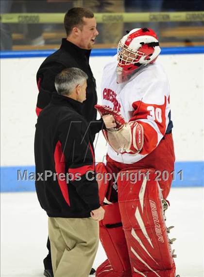 Thumbnail 1 in Wilton vs. Cheshire (CIAC Division 2 Semifinal) photogallery.