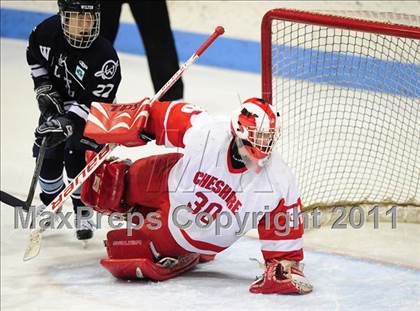 Thumbnail 3 in Wilton vs. Cheshire (CIAC Division 2 Semifinal) photogallery.