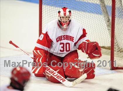 Thumbnail 3 in Wilton vs. Cheshire (CIAC Division 2 Semifinal) photogallery.