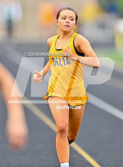 Thumbnail 2 in IHSAA Delta Sectionals (400 Meter)  photogallery.