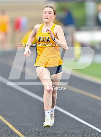 Thumbnail 3 in IHSAA Delta Sectionals (400 Meter)  photogallery.