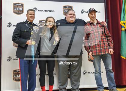 Thumbnail 1 in Marines H.S. Female Athlete of the Month - Emma Bruntil photogallery.