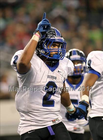 Thumbnail 2 in Hebron vs. Guyer (5A Division 2 Region 1 Bi-District) photogallery.