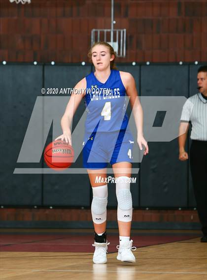 Thumbnail 3 in Trinity Christian vs Fayetteville Christian (Sandhills Athletic Conference Semifinal) photogallery.