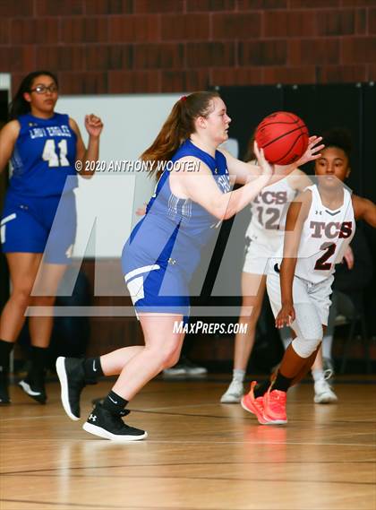 Thumbnail 2 in Trinity Christian vs Fayetteville Christian (Sandhills Athletic Conference Semifinal) photogallery.