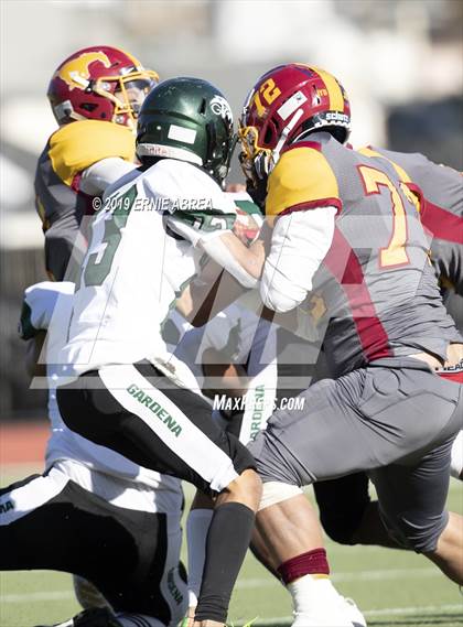 Thumbnail 2 in Gardena vs. Lincoln (CIF State D7-AA Final) photogallery.