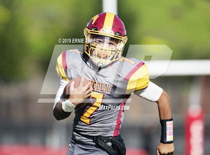 Thumbnail 1 in Gardena vs. Lincoln (CIF State D7-AA Final) photogallery.