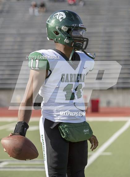 Thumbnail 1 in Gardena vs. Lincoln (CIF State D7-AA Final) photogallery.