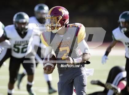 Thumbnail 3 in Gardena vs. Lincoln (CIF State D7-AA Final) photogallery.