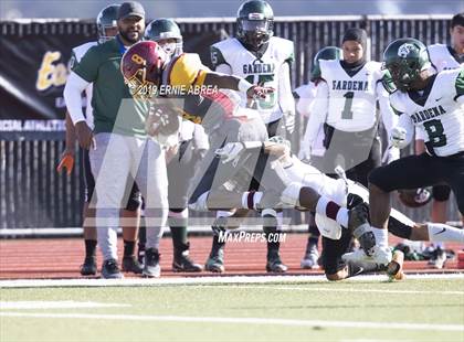 Thumbnail 3 in Gardena vs. Lincoln (CIF State D7-AA Final) photogallery.