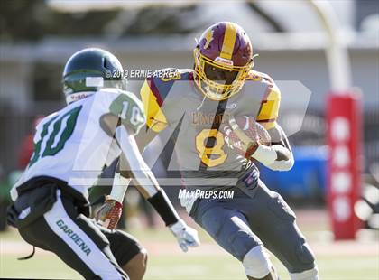 Thumbnail 1 in Gardena vs. Lincoln (CIF State D7-AA Final) photogallery.