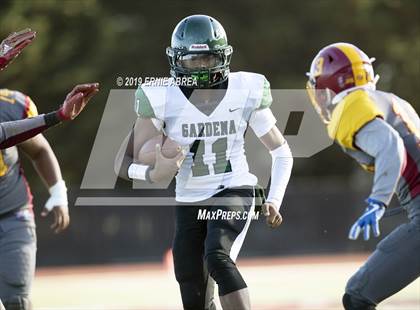 Thumbnail 1 in Gardena vs. Lincoln (CIF State D7-AA Final) photogallery.
