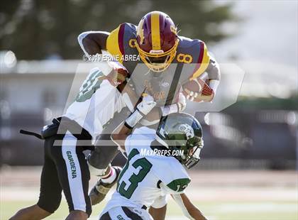Thumbnail 2 in Gardena vs. Lincoln (CIF State D7-AA Final) photogallery.