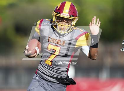 Thumbnail 2 in Gardena vs. Lincoln (CIF State D7-AA Final) photogallery.