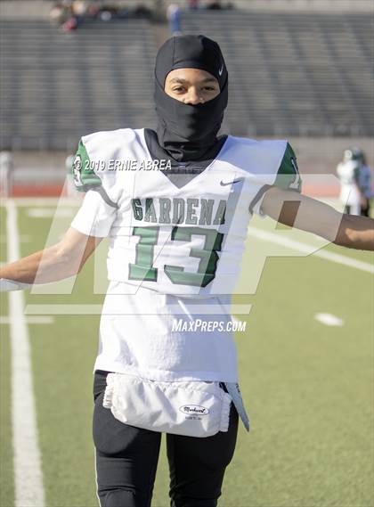 Thumbnail 2 in Gardena vs. Lincoln (CIF State D7-AA Final) photogallery.