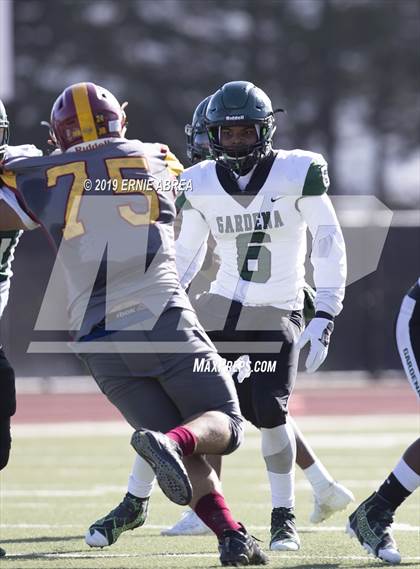 Thumbnail 3 in Gardena vs. Lincoln (CIF State D7-AA Final) photogallery.