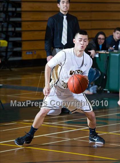 Thumbnail 2 in Oxnard vs. West (Santa Barbara Holiday Classic Tournament) photogallery.