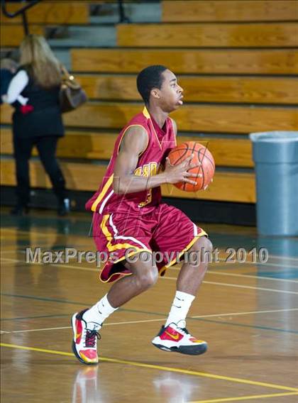 Thumbnail 2 in Oxnard vs. West (Santa Barbara Holiday Classic Tournament) photogallery.