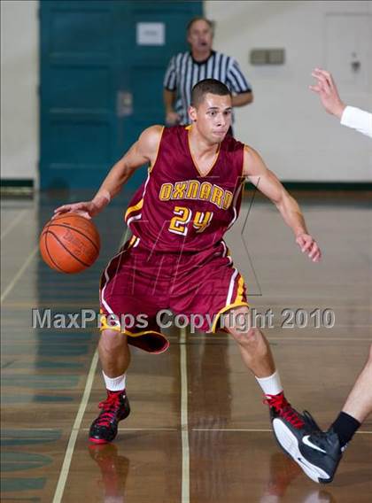 Thumbnail 2 in Oxnard vs. West (Santa Barbara Holiday Classic Tournament) photogallery.