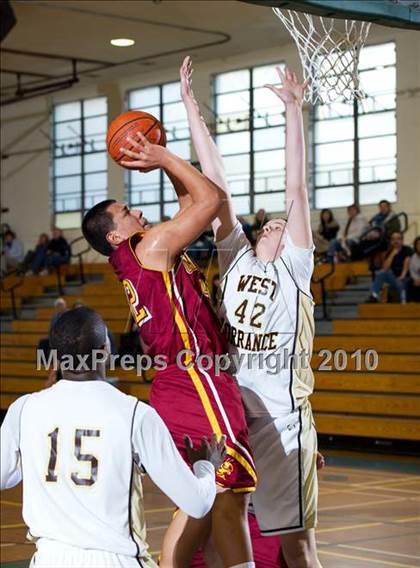 Thumbnail 3 in Oxnard vs. West (Santa Barbara Holiday Classic Tournament) photogallery.