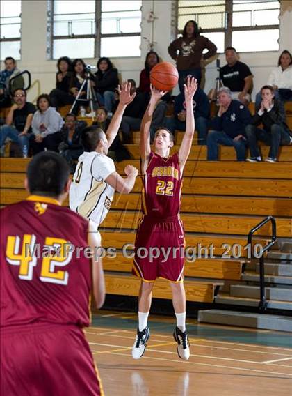 Thumbnail 2 in Oxnard vs. West (Santa Barbara Holiday Classic Tournament) photogallery.