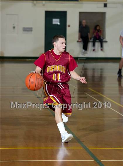 Thumbnail 2 in Oxnard vs. West (Santa Barbara Holiday Classic Tournament) photogallery.