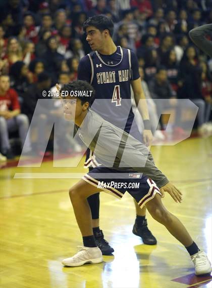 Thumbnail 1 in Stuart Hall @ Saint Mary's (CIF NorCal Regional D4 Final) photogallery.